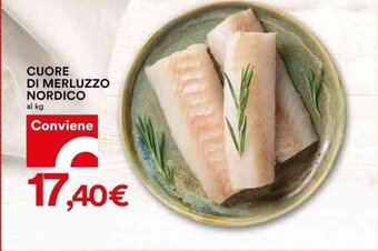 Coop CUORE DI MERLUZZO NORDICO offerta