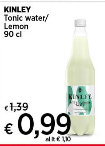 Coop KINLEY Tonic water/ Lemon 90 cl offerta