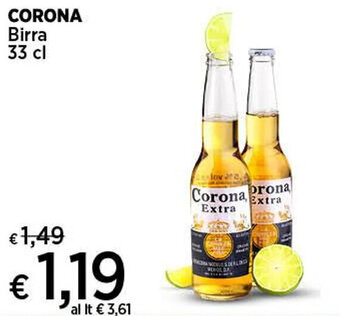 Coop CORONA Birra 33 cl offerta