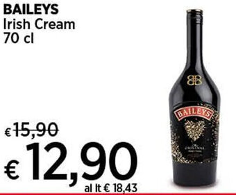 Coop BAILEYS Irish Cream 70 cl offerta