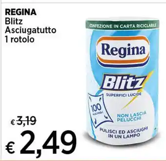 Coop REGINA Blitz Asciugatutto 1 rotolo offerta