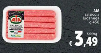 Deco Maxistore AIA salsiccia luganega g 450 offerta
