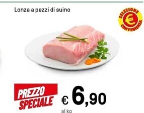 Iper La Grande Lonza a pezzi di suino offerta