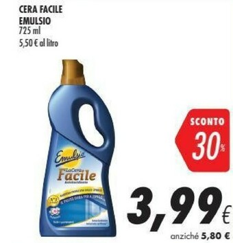 Coop Emulsio Cera Facile offerta