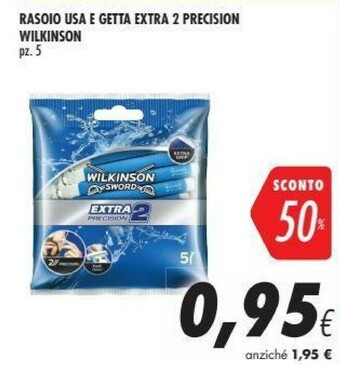 Coop Wilkinson sword Rasoio Usa E Getta Extra 2 Precision offerta