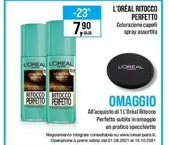 Caddy's L'Oreal Ritocco Perfetto Calorazione Capelli Spray Assortita offerta