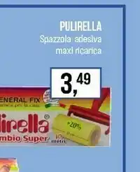 Caddy's Pulirella Spazzola Adesiva Maxl Ricarica offerta