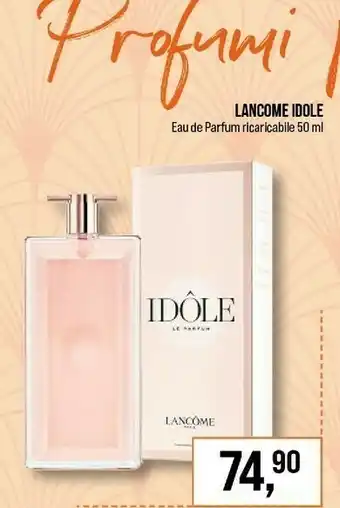Caddy's Lancome Idole Eau De Parfum Ricaricabile offerta