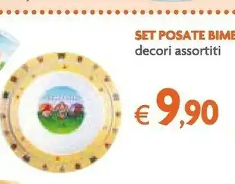 Galassia Set Posate Bimbo offerta