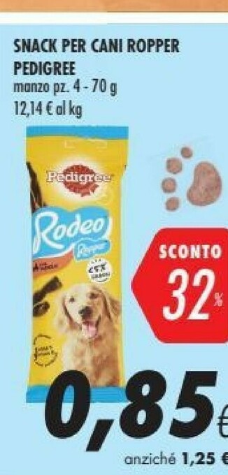 Coop Pedigree Rodeo Universale Manzo offerta