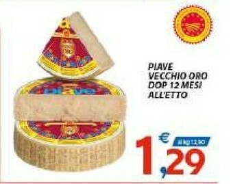 Vivo Supermercati Piave Formaggio offerta