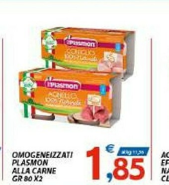 Vivo Supermercati Plasmon Omogeneizzati offerta