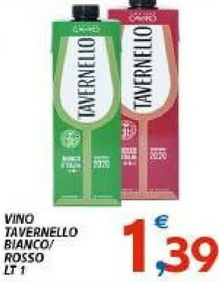 Vivo Supermercati Tavernello Vino offerta