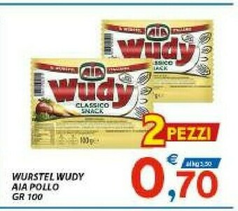 Vivo Supermercati Aia Wurstel offerta