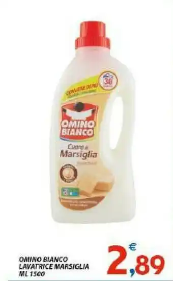 Vivo Supermercati Omino Bianco Detersivo lavatrice offerta