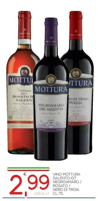Vivo Supermercati Mottura Vino rosso offerta