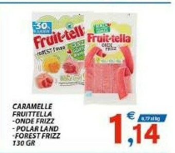 Vivo Supermercati Fruit-tella Caramelle offerta
