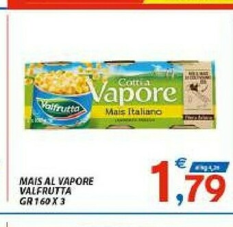 Vivo Supermercati Valfrutta Mais offerta