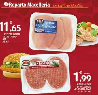 Vivo Supermercati Aia Hamburger offerta