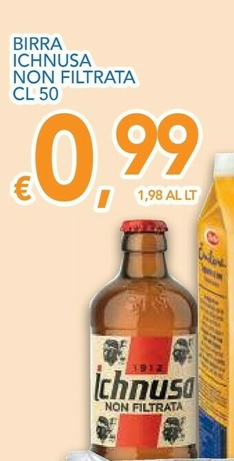 Vivo Supermercati Ichnusa Birra offerta