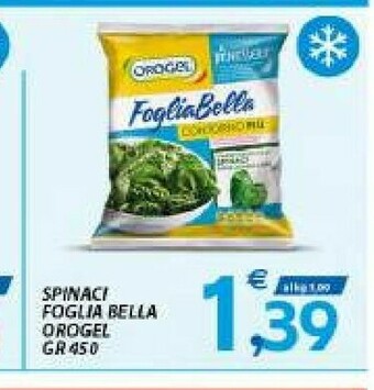 Vivo Supermercati Orogel Spinaci offerta