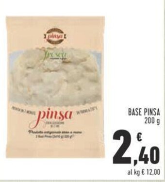 Conad BASE PINSA 200 g offerta