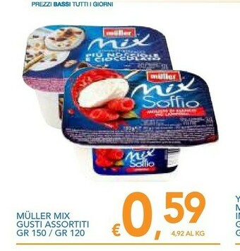 Vivo Supermercati Muller Yogurt offerta