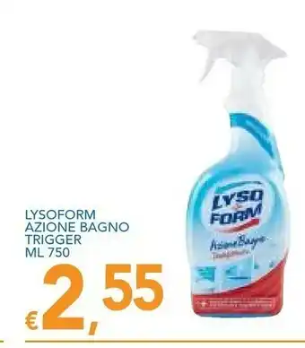Vivo Supermercati Lysoform Pulizia bagno offerta
