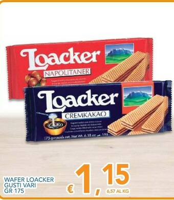 Vivo Supermercati Loacker Wafer offerta