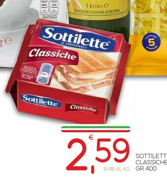 Vivo Supermercati Sottilette offerta