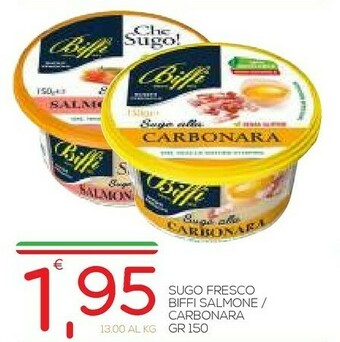 Vivo Supermercati Biffi Sughi per pasta offerta