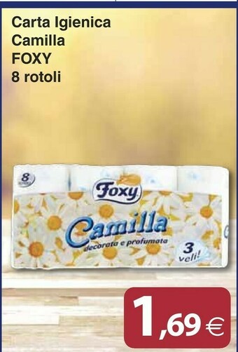 Docks Cash&Carry Foxy Carta igienica offerta