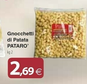 Patarò Gnocchi di patate