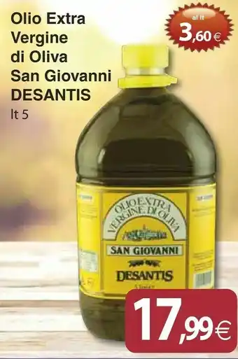 Docks Cash&Carry Desantis Olio extravergine di oliva offerta