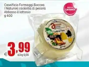 Elite Caseificio Formaggio Boccea Caciotta Di Pecora offerta