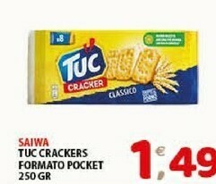 Saiwa Tuc Cracker Classico 250 G(ml)