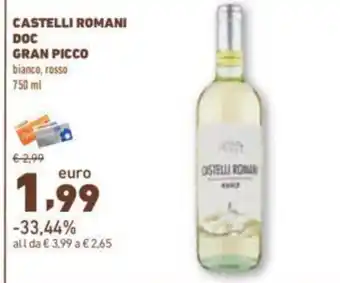 CASTELLI ROMANI DOC GRAN PICCO 750 ml