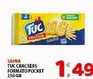 Mio Market Saiwa Tuc Cracker Classico 250 G(ml) offerta