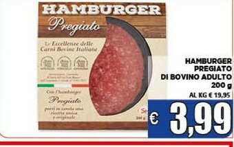 Vivo Supermercati Hamburger offerta