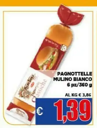 Vivo Supermercati Mulino Bianco Pane offerta