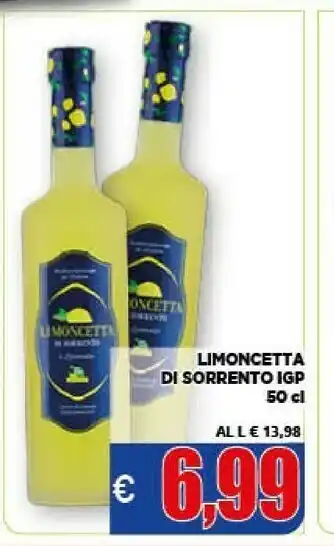 Vivo Supermercati Limoncetta di sorrento Limoncello offerta