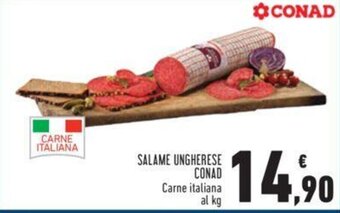 Conad SALAME UNGHERESE CONAD offerta
