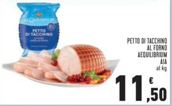 Conad PETTO DI TACCHINO AL FORNO AEQUILIBRIUM AIA offerta