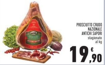 Conad PROSCIUTTO CRUDO NAZIONALE ANTICHI SAPORI stagionato offerta