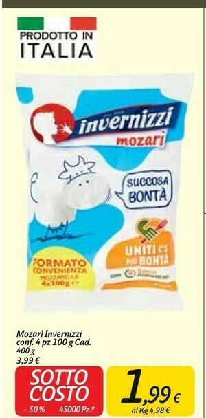 Carrefour Market Invernizzi Mozari offerta