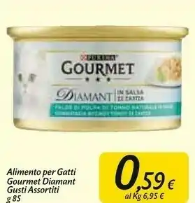 Carrefour Market Gourmet Diamant Alimento Per Gatti offerta