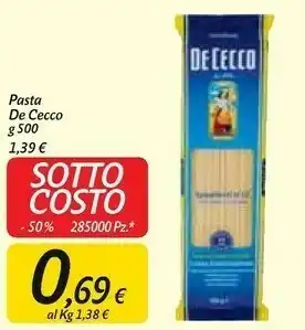 Carrefour Market De Cecco Fusilli 500 G(ml) offerta