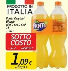Carrefour Market Coca-Cola - Fanta Aranciata 2000 G(ml) offerta