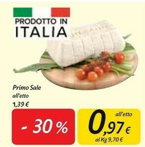 Carrefour Market Primo Sale offerta
