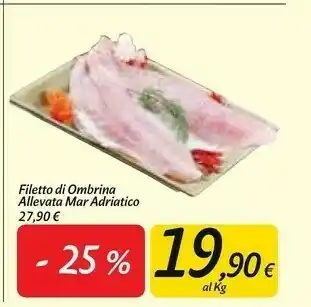 Carrefour Market Filetto Di Ombrina Allevata Mar Adriatico offerta